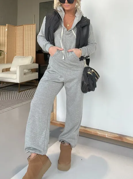 Cozy Days French Terry Jumpsuit