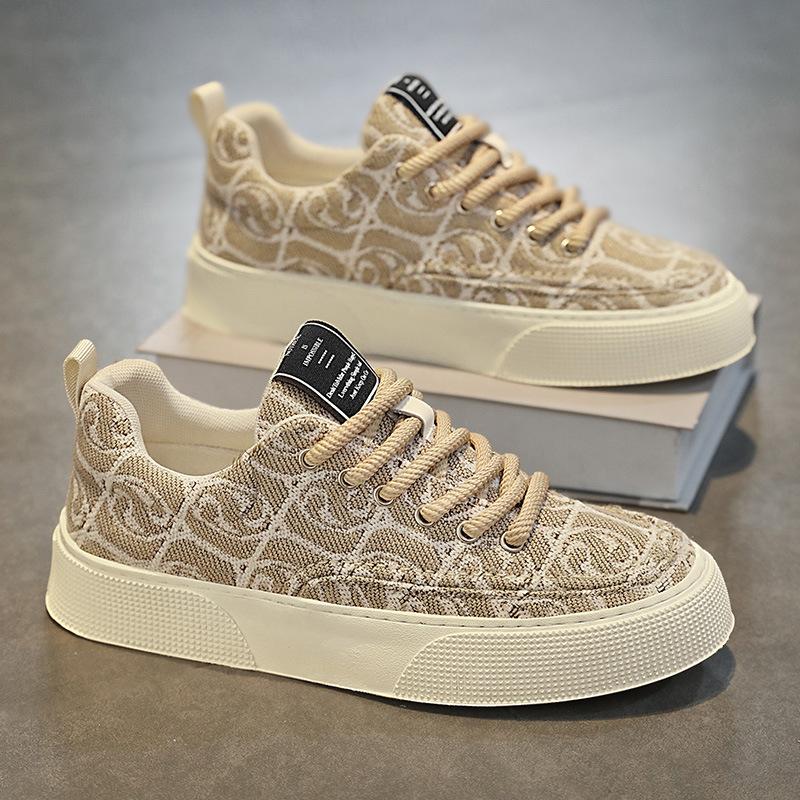 2024 new low-top printed casual shoes