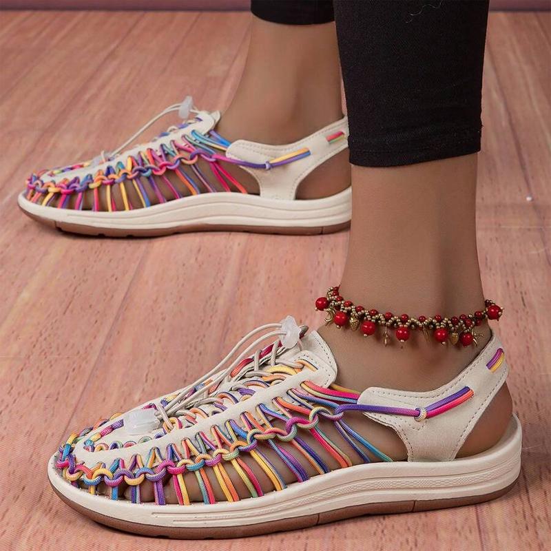 Multicolor Handwoven Summer Comfortable Women's Sandals