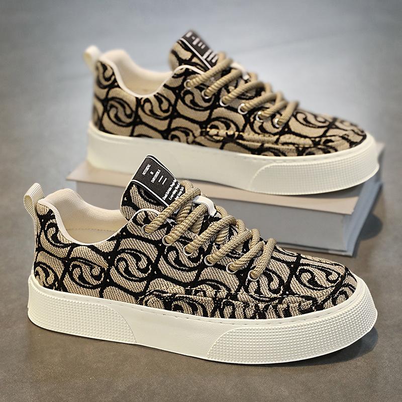 2024 new low-top printed casual shoes