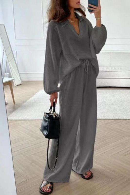 autumn casual loose suit