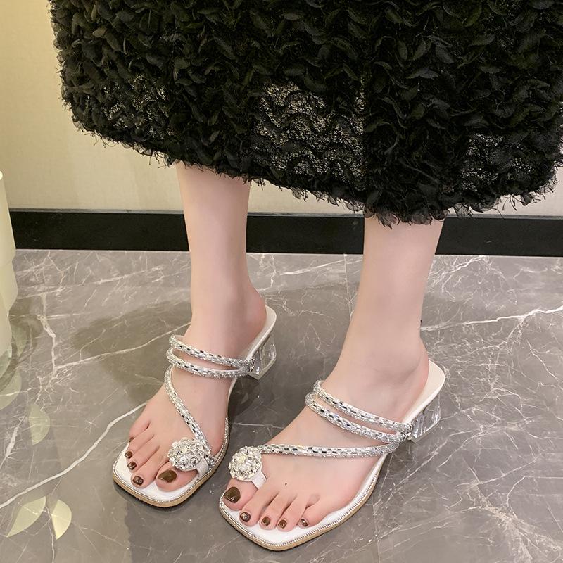 rhinestone sandals