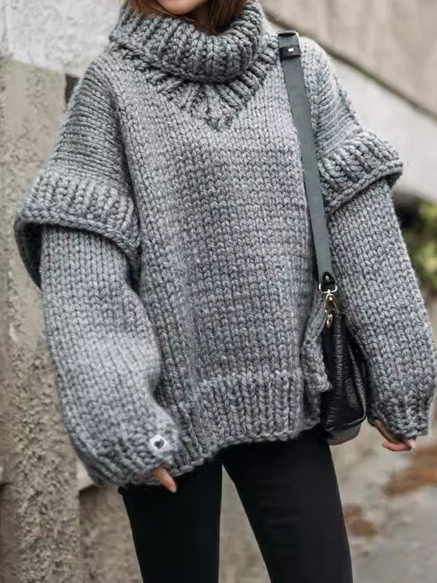 Knitwear Pullover Turtleneck Sweater