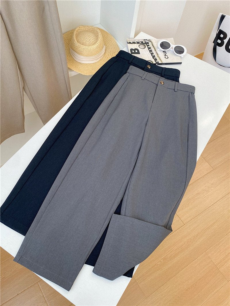 2024 new style suit loose wide leg pants