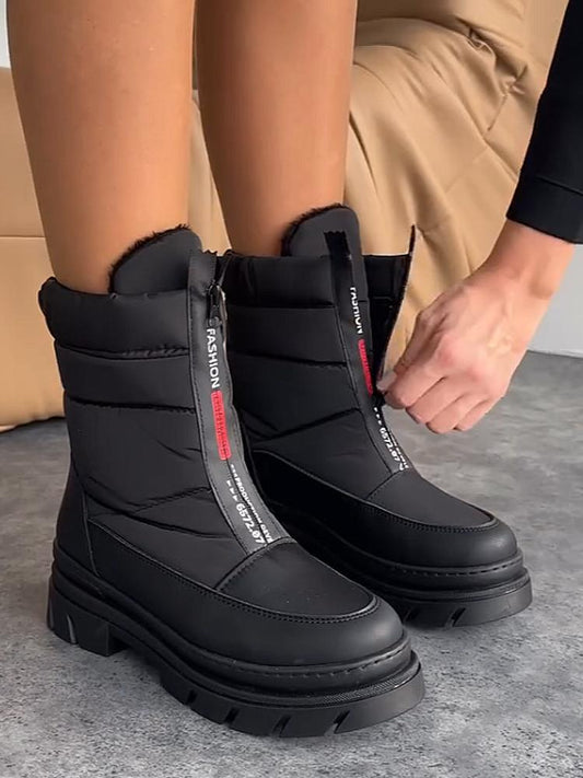 Thick sole comfortable snow boots