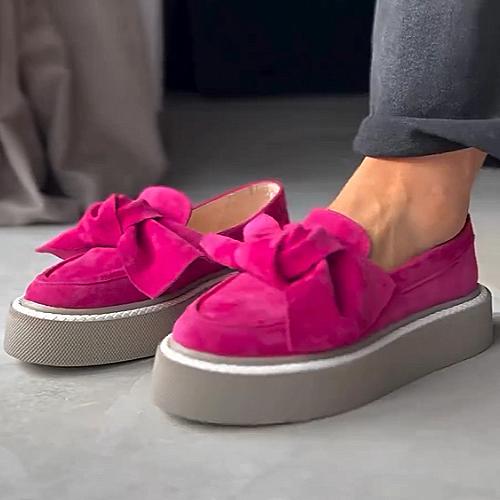 Flat butterfly shallow slip-on casual shoes