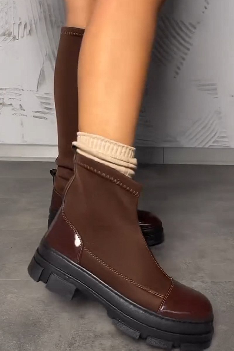 Elastic heightening boots