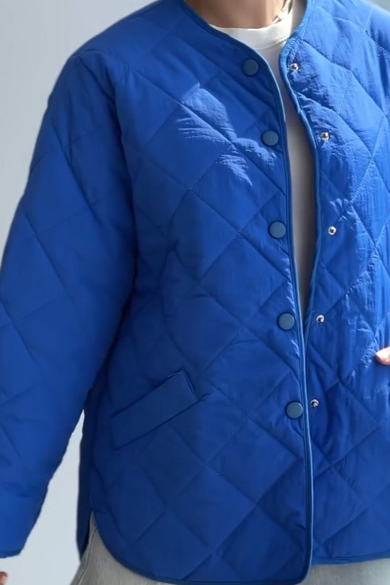 Lightweight retro down jacket