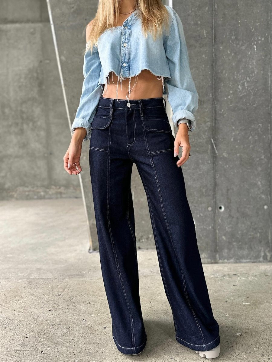 The Stylish Wide-leg Jeans