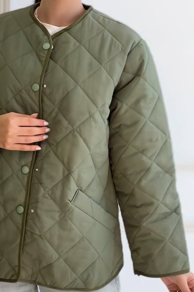 Lightweight retro down jacket