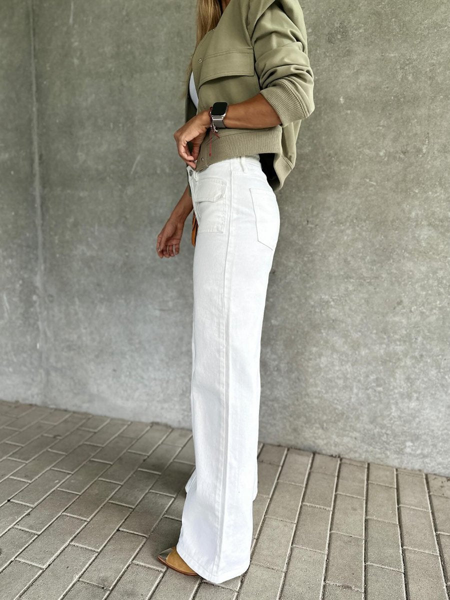 The Stylish Wide-leg Jeans