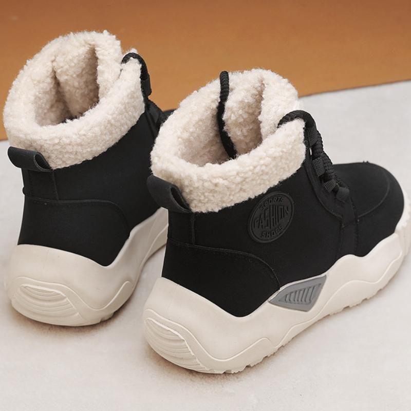 Winter outdoor fleece anti-ski boots