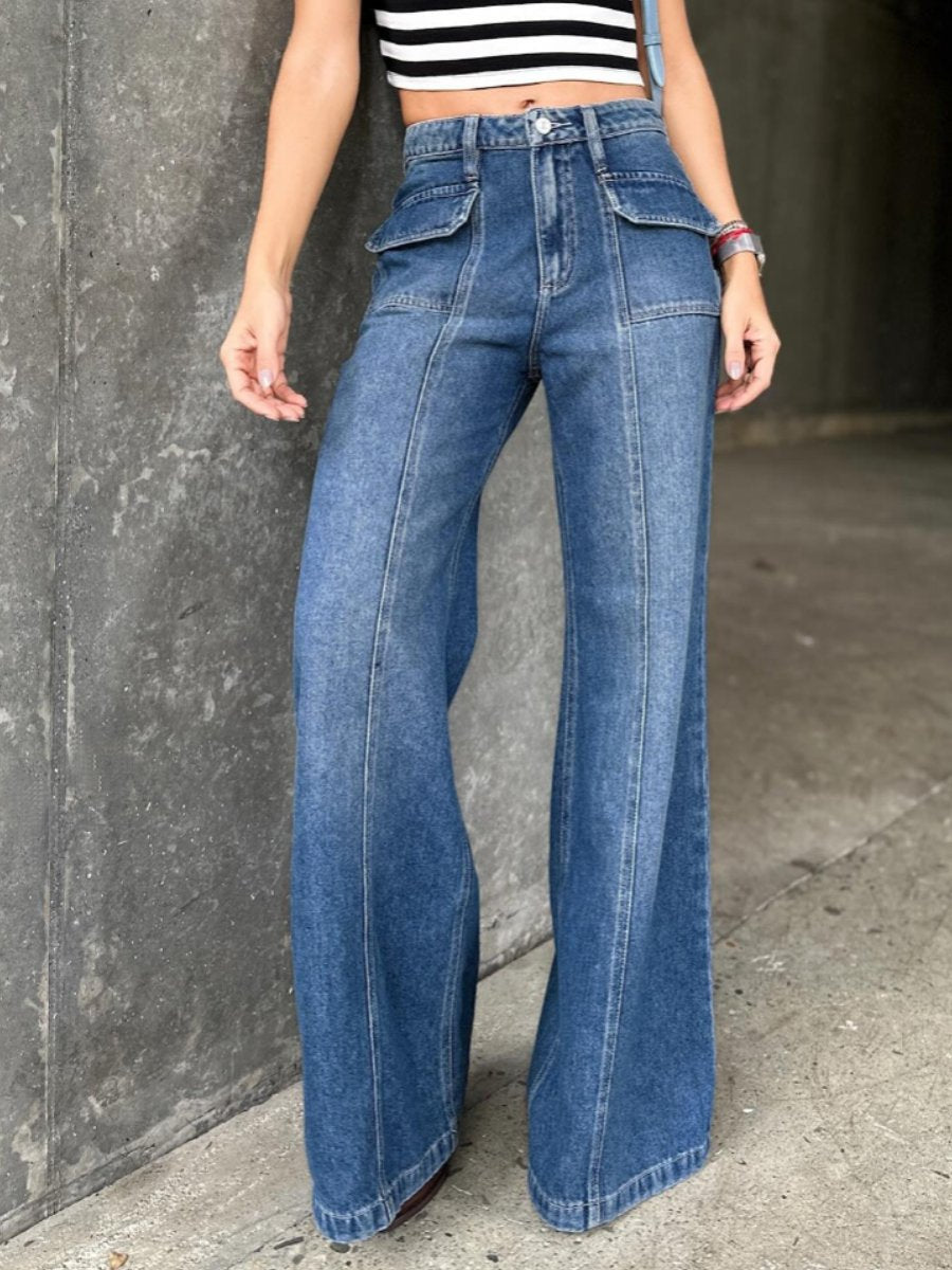 The Stylish Wide-leg Jeans