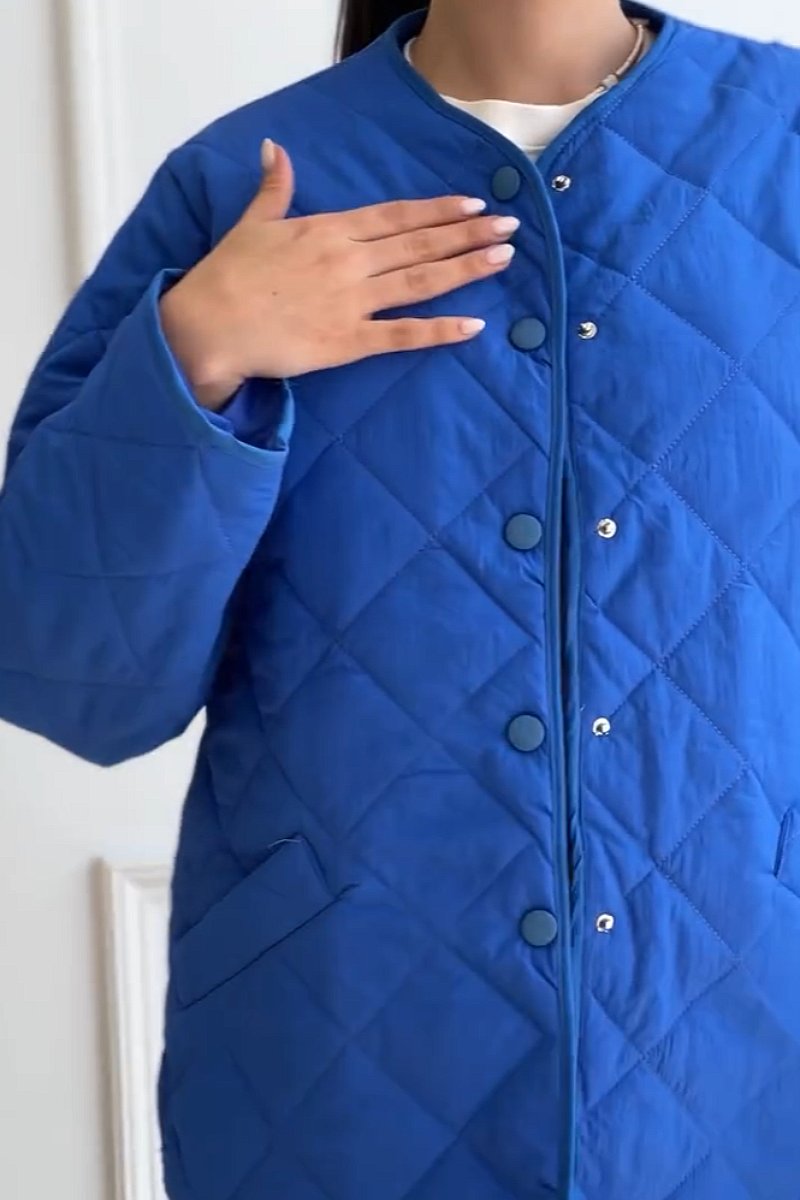 Lightweight retro down jacket