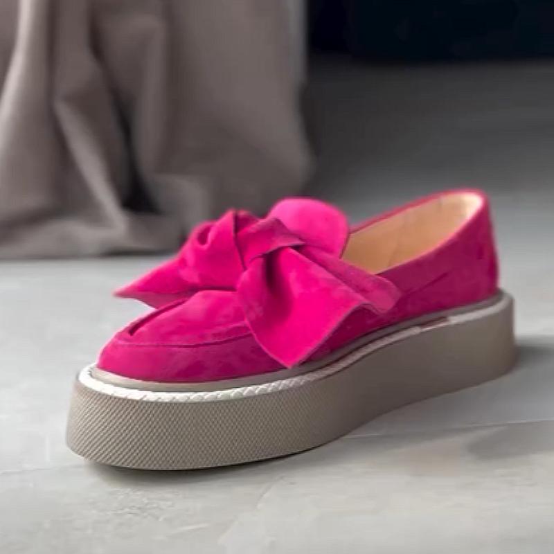 Flat butterfly shallow slip-on casual shoes